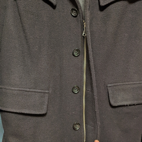 Banana Republic men's medium dark navy coat - Picture 2 of 5